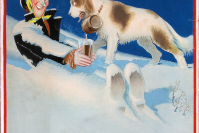 Affiche publicitaire réalisée par Achille Mauzan - Agrandir l'image 2 sur 6, fenêtre modale