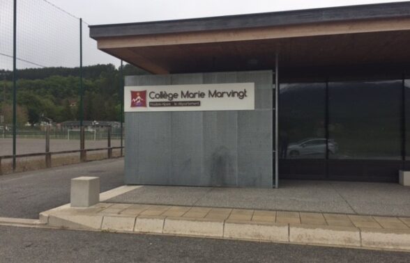 Entrée du Collège Marie Marvingt