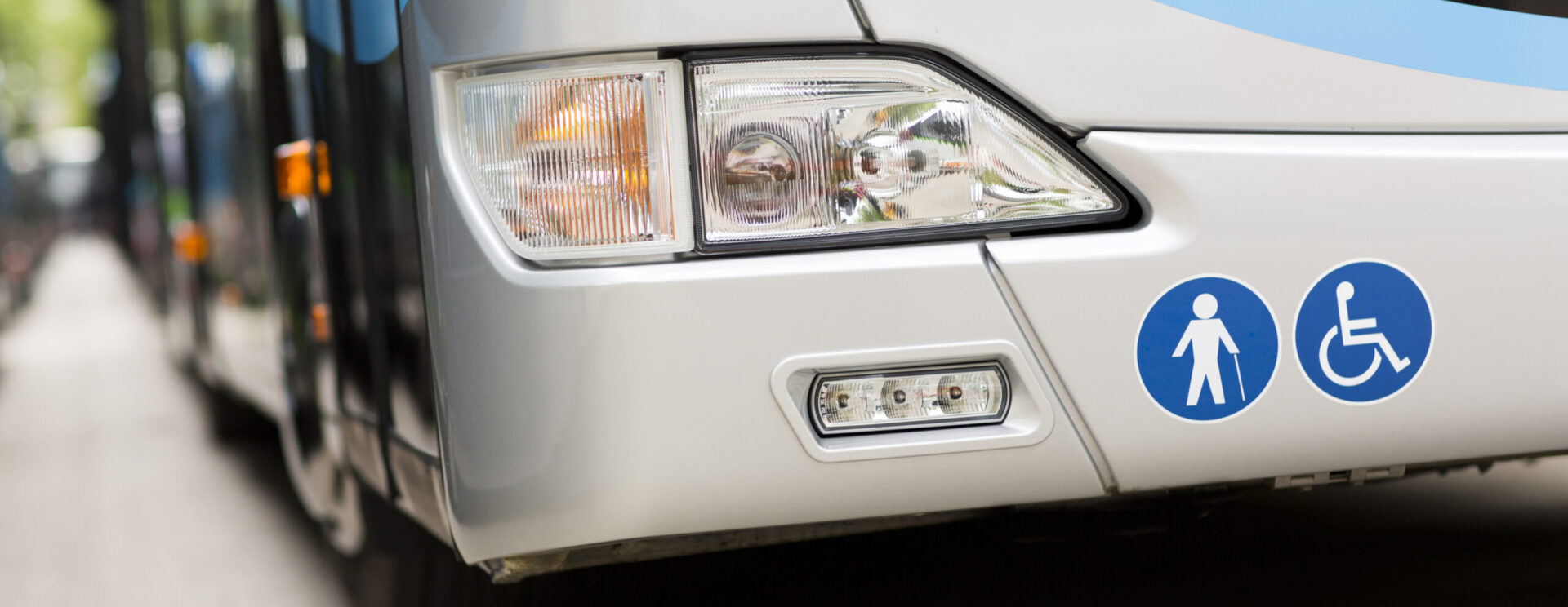 Bus accessible aux personnes en situation de handicap