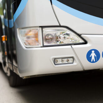 Bus accessible aux personnes en situation de handicap